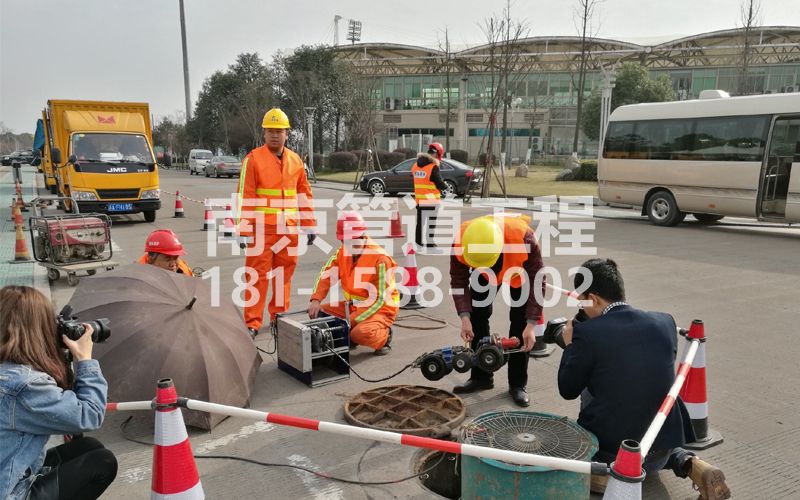 219鹭鸣苑管道检测