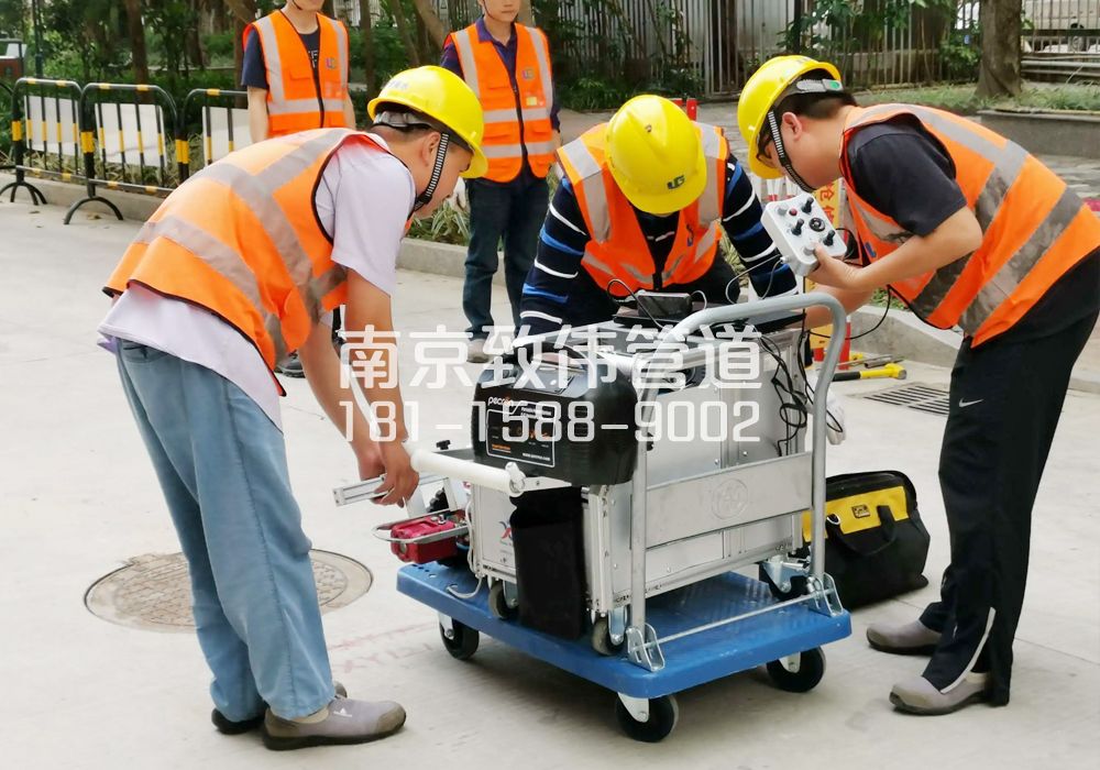 368鹭鸣苑市政管道检测